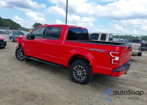 2020 Ford F-150 Xlt из США, поврежденный, VIN 1FTEW1E57LKF07193